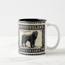 Cadeaux de chien de Terre-Neuve Tasses