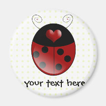 Cadeaux de coccinelle aimant