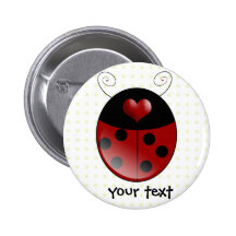 Cadeaux de coccinelle badges