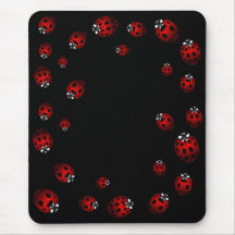 Cadeaux de coccinelle de souvenir d'insecte de Mou Tapis De Souris