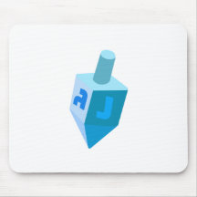 CADEAUX DE HANOUKKA DREIDEL TAPIS DE SOURIS