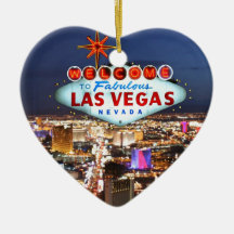 Cadeaux de Las Vegas Ornement De Noël