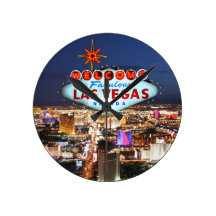 Cadeaux de Las Vegas Pendules Murales