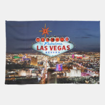 Cadeaux de Las Vegas Serviette Éponge