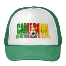 Cadeaux de logo de drapeau du Cameroun Casquette