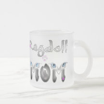 Cadeaux de maman de chat de Ragdoll Mugs À Café