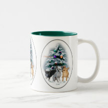 Cadeaux de Noël de chiwawa Tasse
