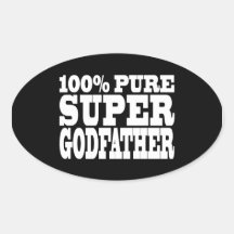 Cadeaux de parrains : Parrain superbe pur de 100% Autocollants