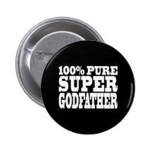 Cadeaux de parrains : Parrain superbe pur de 100% Badge