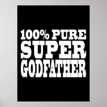 Cadeaux de parrains : Parrain superbe pur de 100% Posters