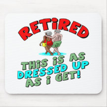 Cadeaux de retraite et T-shirts de retraite Tapis De Souris