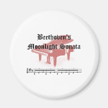 cadeaux de sonate de clair de lune de beethovens aimant