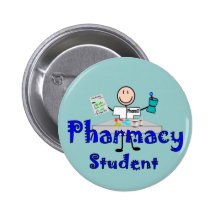 Cadeaux d'étudiant de pharmacie badge avec épingle