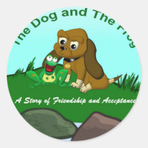 cadeaux d'histoire de bande dessinée de TheDogAndT Autocollants