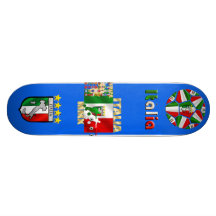 Cadeaux d'illustration de footballeurs de drapeau  plateaux de planche à roulettes