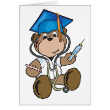 Cadeaux d'obtention du diplôme d'infirmière et dip cartes de vœux