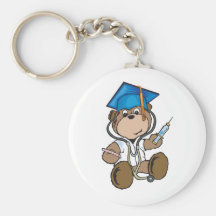 Cadeaux d'obtention du diplôme d'infirmière et dip porte-clefs