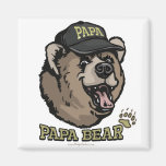 Cadeaux d'ours de papa pour le papa aimants