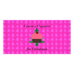 Cadeaux drôles de Noël de petit gâteau Cartes De Vœux Avec Photo