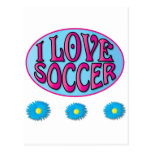 Cadeaux du football carte postale