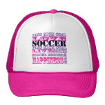 Cadeaux du football pour des footballeurs casquette de camionneur
