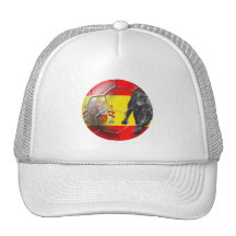 Cadeaux espagnols du football de l'Espagne de ball Casquettes De Camionneur