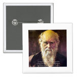 Cadeaux et cartes de citation de sagesse de vie de badges