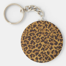 Cadeaux et objet de collection d'empreinte de léop porte-clés