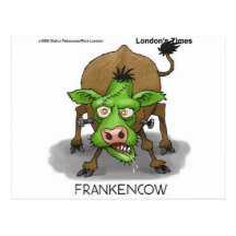 Cadeaux et objet de collection drôles de "FrankenC Cartes Postales