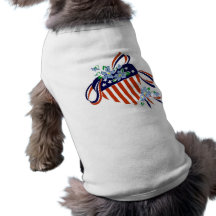Cadeaux et tee - shirt 4 juillet et patriotiques manteaux pour toutous