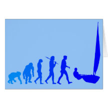 cadeaux et tee - shirt bleus de voile de marins de carte