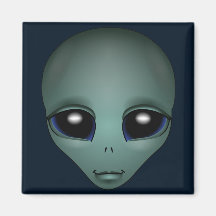 Cadeaux extraterrestres et décor d'aimant étranger