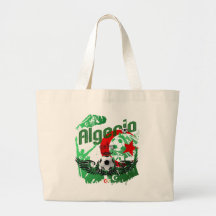 Cadeaux grunges d'Algerie de passionés du football Sacs En Toile