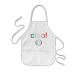 Cadeaux italiens : Bonjour/Ciao + Visage souriant Tabliers