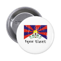 Cadeaux libres du Thibet Badge
