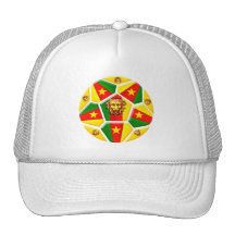 Cadeaux modernes de ballon de football du football casquette de camionneur