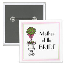 Cadeaux nuptiales topiaires badge