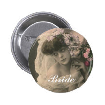 Cadeaux nuptiales vintages élégants de photographi pin's