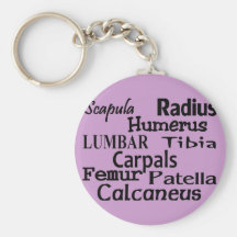 Cadeaux orthopédiques de médecin/chirurgien porte-clés