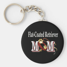 Cadeaux Plat-Enduits de maman de chien d'arrêt Porte-clef