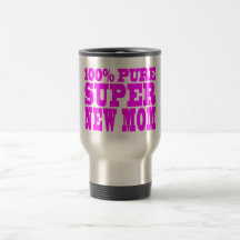 Cadeaux roses frais 4 nouvelles mamans : Nouvelle  Mug À Café