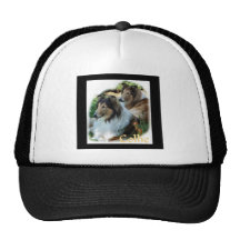 Cadeaux rugueux d'art de colley casquettes de camionneur