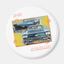 CADILLAC 1958 3 AIMANT