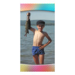 Cadre coloré de photo - carte photo cartes de vœux avec photo