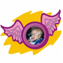 Cadre d'aile d'ange pour des filles photo en relief