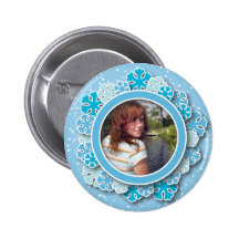 Cadre de flocon de neige pin's
