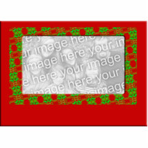 Cadre de photo de Noël Découpage En Acrylique