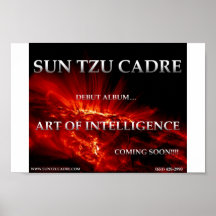 Cadre de Sun Tzu Affiche