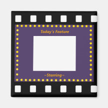 Cadre de tableau de Filmstrip Magnets
