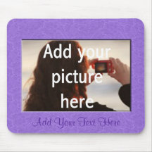 Cadre de tableau personnalisé Mousepad Tapis De Souris